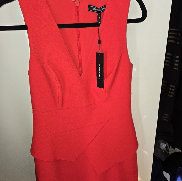 NWT Bcbg mini red dress - Picture 2 of 4